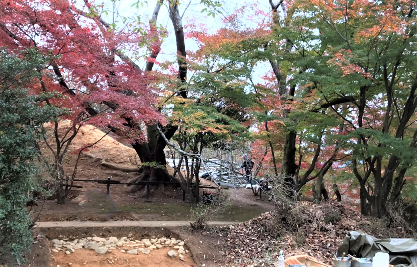 [奈良・明日香] 中尾山古墳（なかおやまこふん）