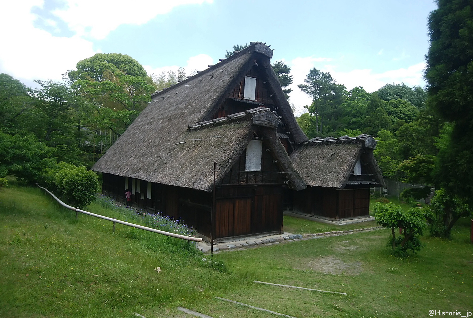 飛騨白川の合掌造り民家（岐阜県）